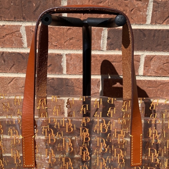 👀Dooney and Bourke Vintage Acrylic Tote Bag👀 - Picture 5 of 16